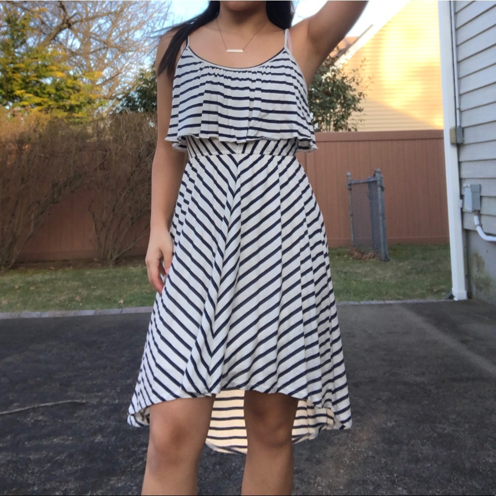 Flowy striped dress from Delia’s